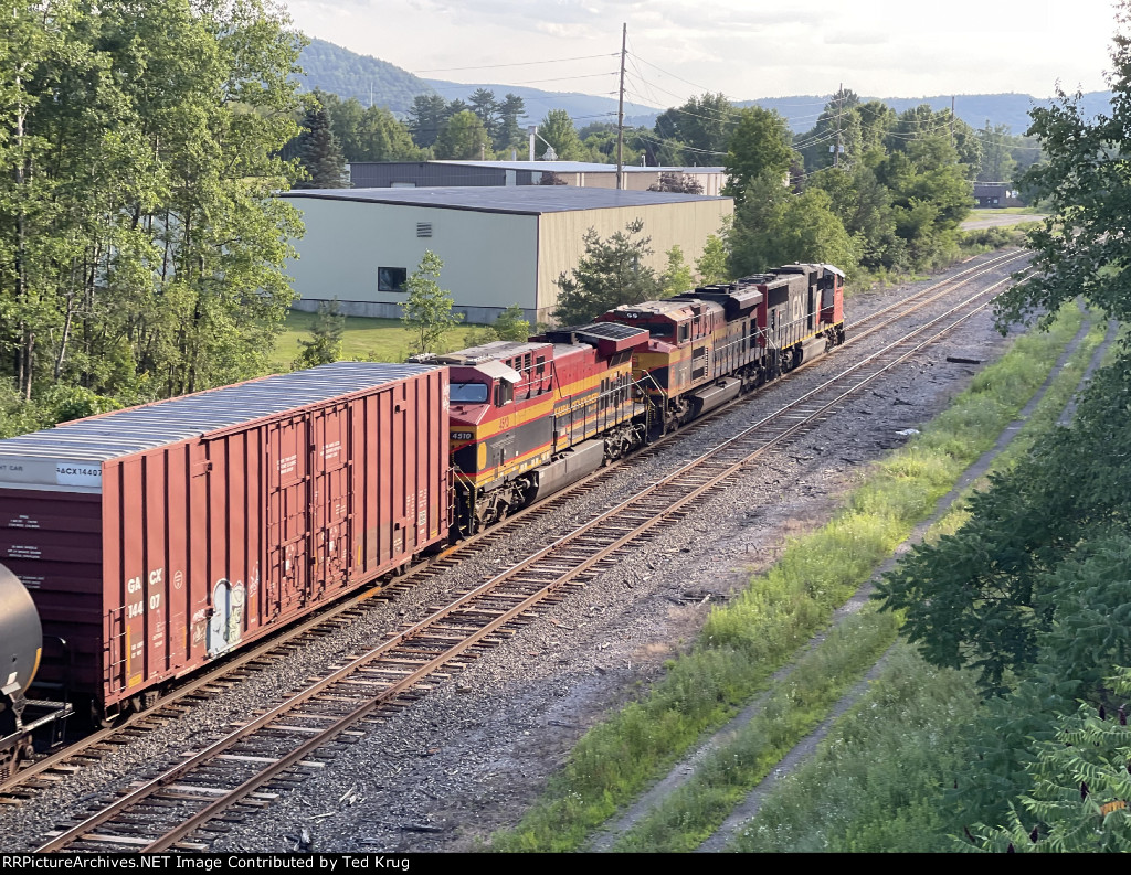 CN 5711, KCS 4055 & KCSM 4510